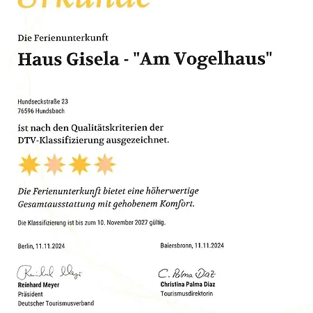 Haus Gisela Apartamento *