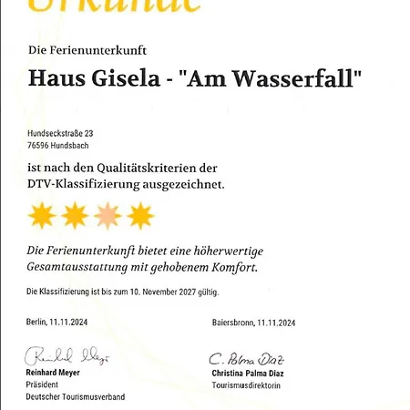 Haus Gisela Apartamento Forbach