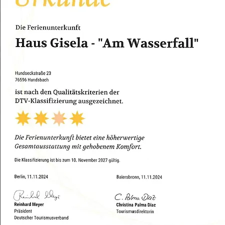 Haus Gisela Apartamento Forbach